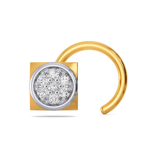 Neutral Notes Diamond Nose Pins