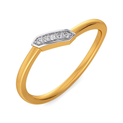 Bare N Bold Diamond Rings