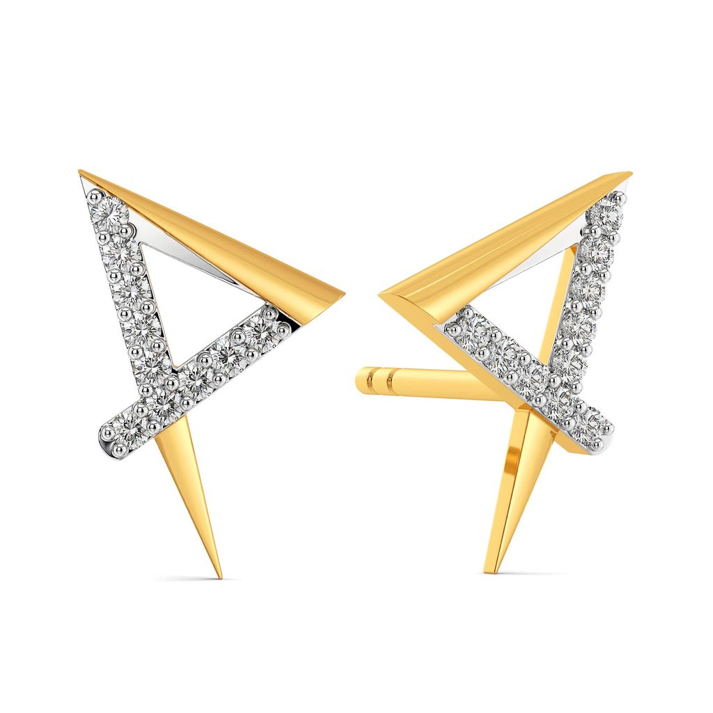 Power Packed Diamond Earrings