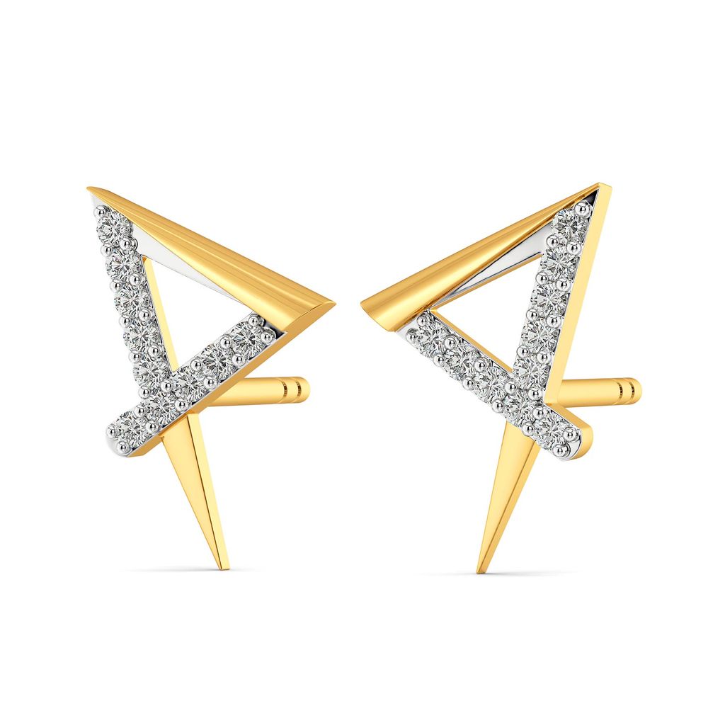 Power Packed Diamond Earrings
