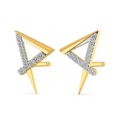 Power Packed Diamond Earrings