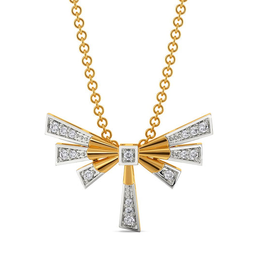 Strong Winged Diamond Pendants