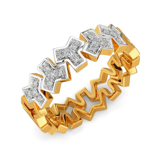 Bolder Shoulder Diamond Rings