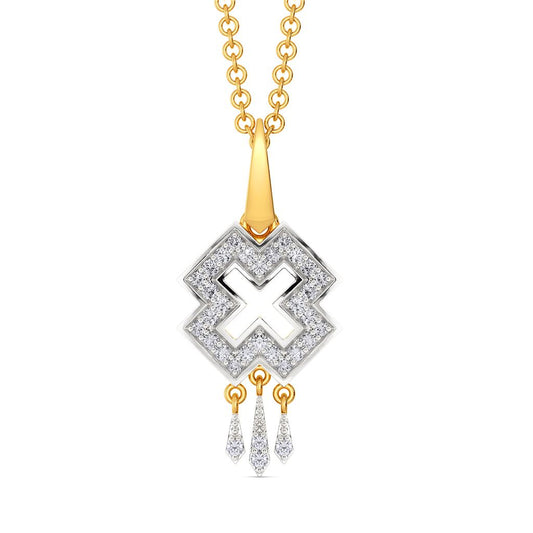 Pattern Patent Diamond Pendants
