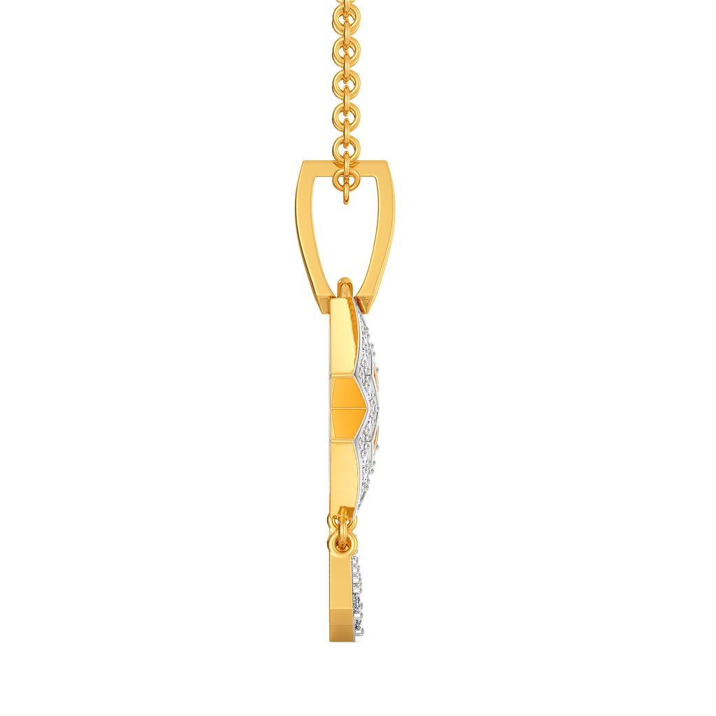 Pattern Patent Diamond Pendants