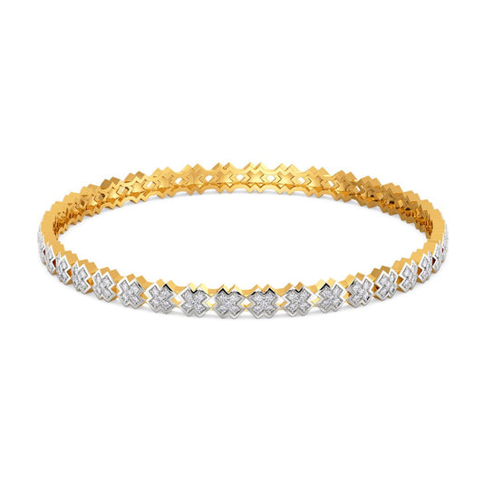 Pattern Play Diamond Bangles