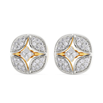 Chic Symmetry Diamond Earrings