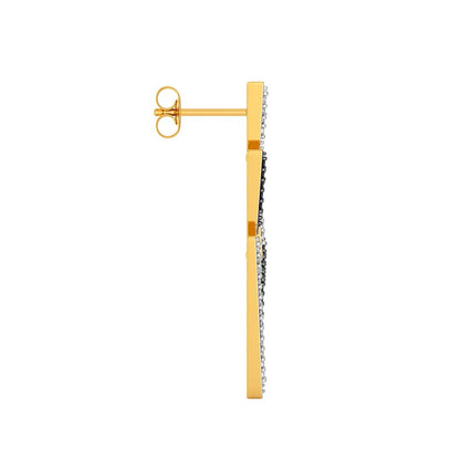 Dark Drama Diamond Earrings