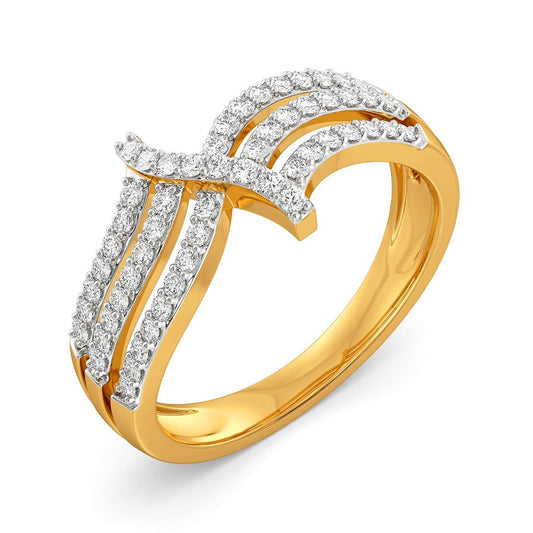 Bourgeois Twist Diamond Rings
