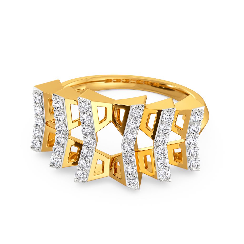 Sassy Sides Diamond Rings