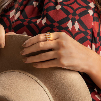 Sassy Sides Diamond Rings