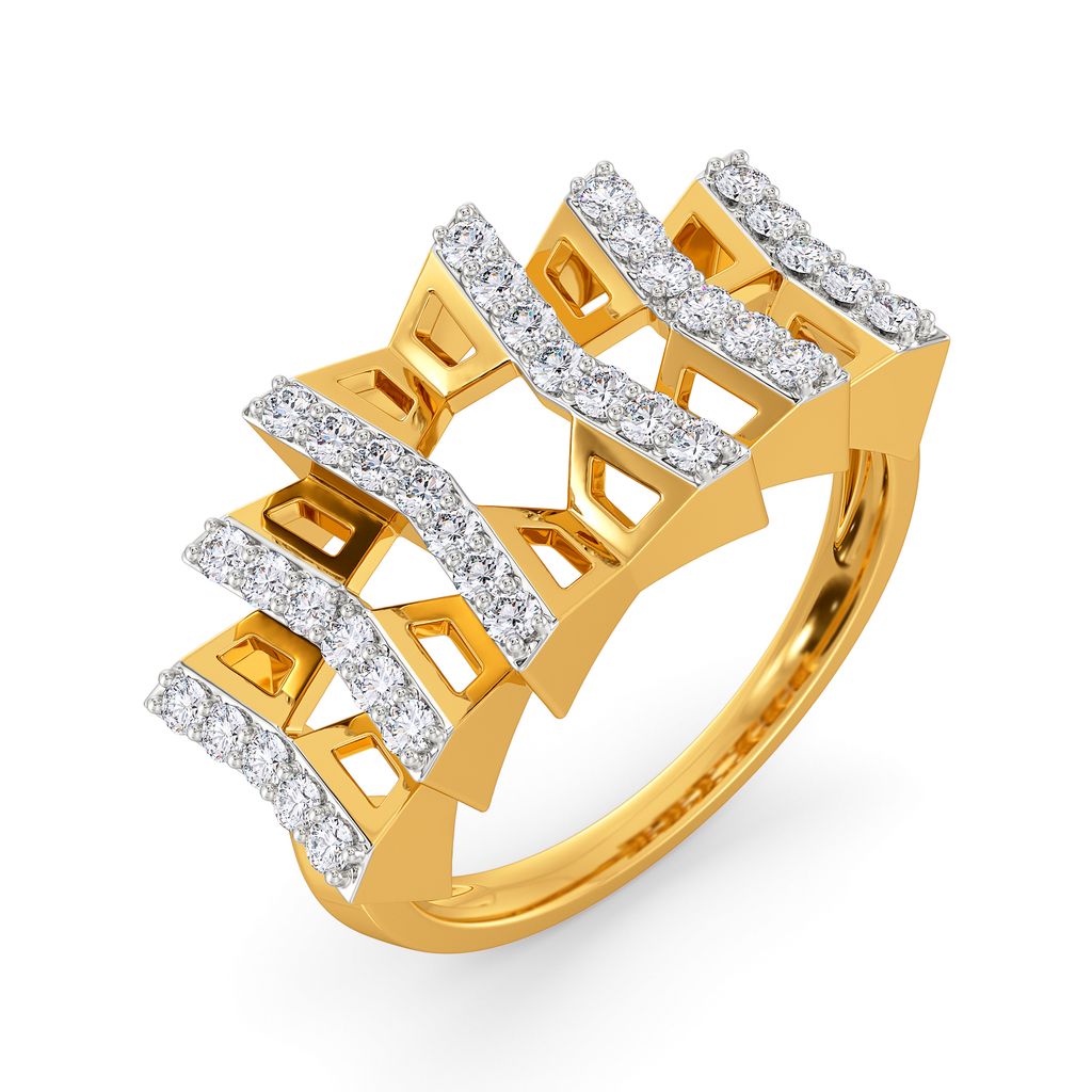 Sassy Sides Diamond Rings