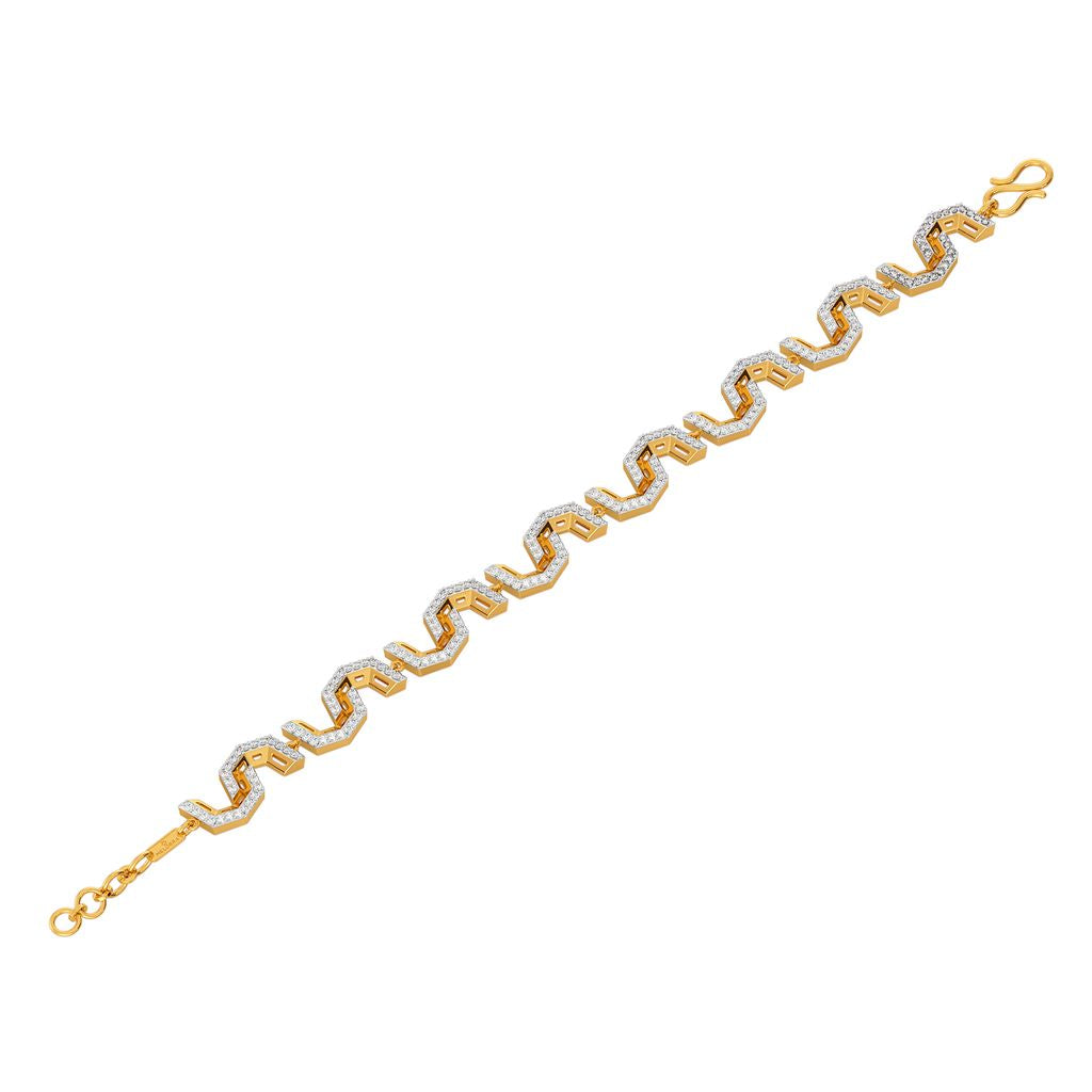 Mystic Symmetric Diamond Bracelets