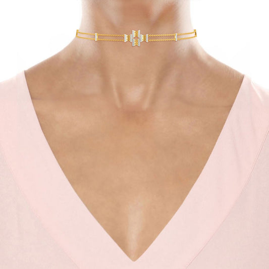 Tessellate Tales Diamond Necklaces