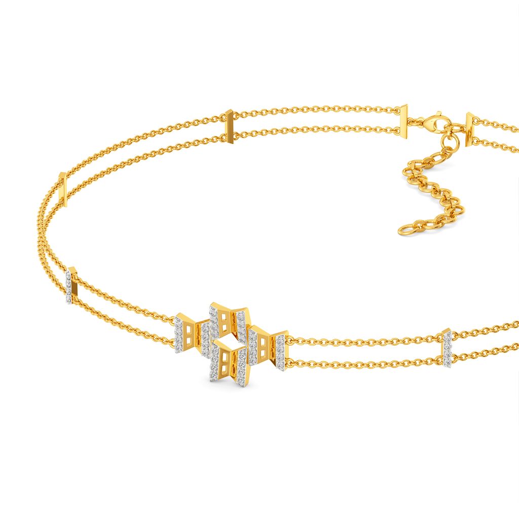 Tessellate Tales Diamond Necklaces