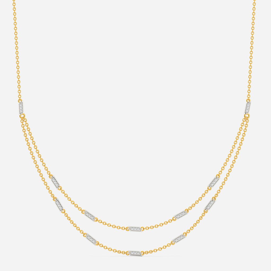 Yearning for Yarns Diamond Necklaces