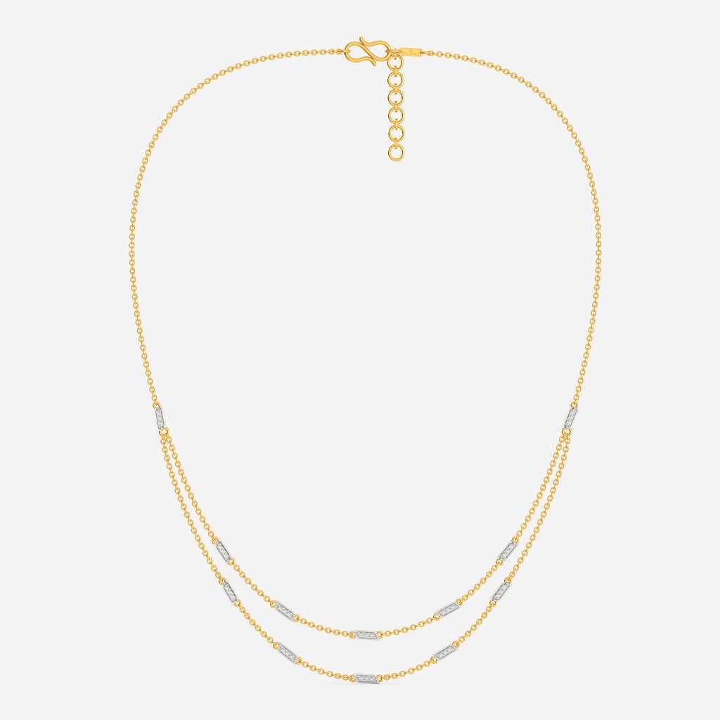 Yearning for Yarns Diamond Necklaces