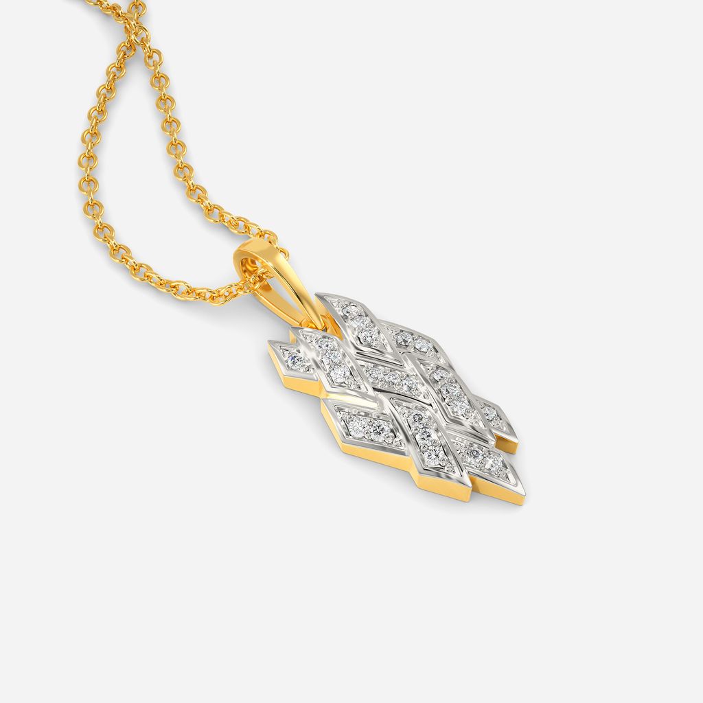 Yearning for Yarns Diamond Pendants