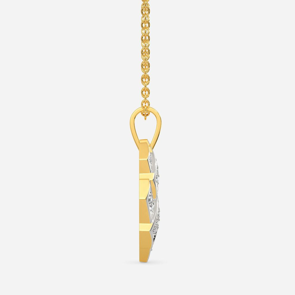 Yearning for Yarns Diamond Pendants