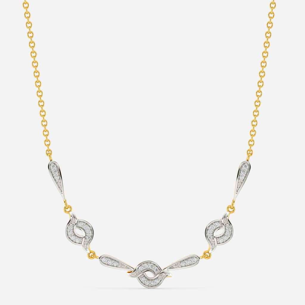 Knitty Gritty Diamond Necklaces