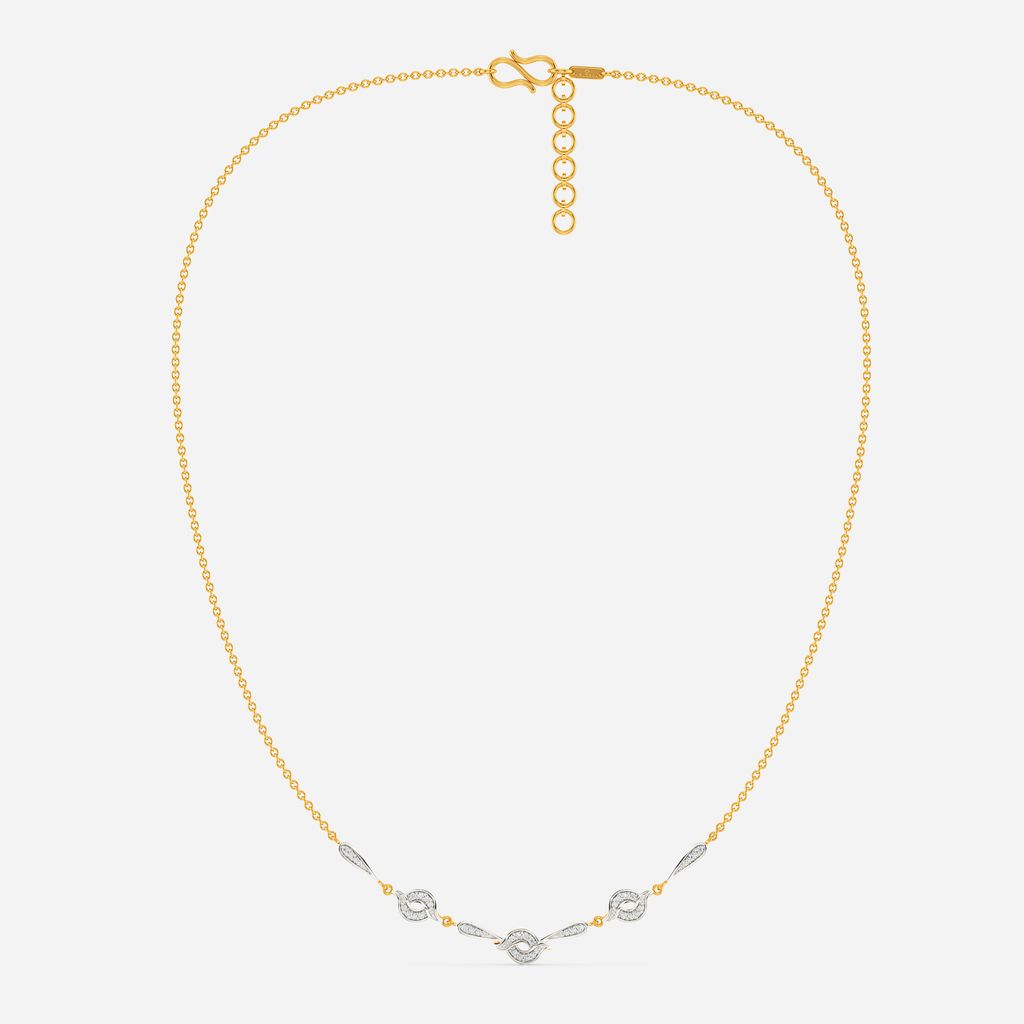 Knitty Gritty Diamond Necklaces