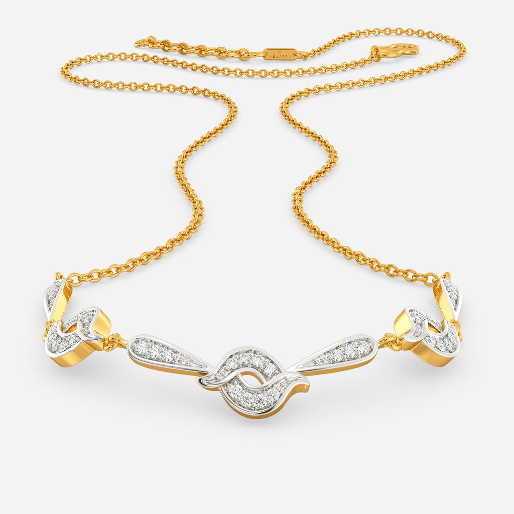 Knitty Gritty Diamond Necklaces