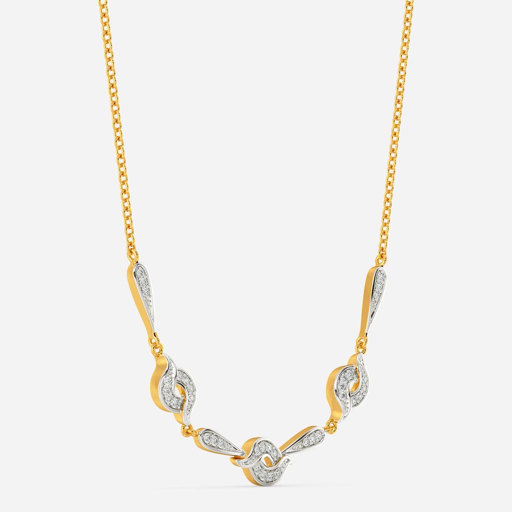 Knitty Gritty Diamond Necklaces