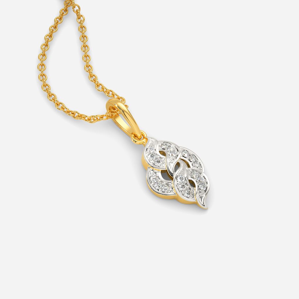 Knitty Gritty Diamond Pendants