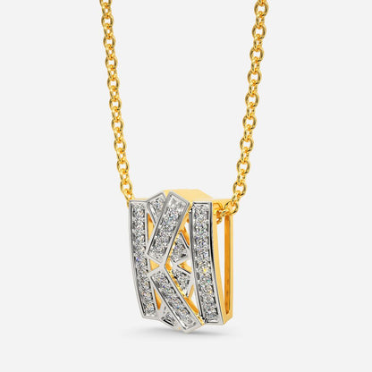 Wingin Knit Diamond Pendants