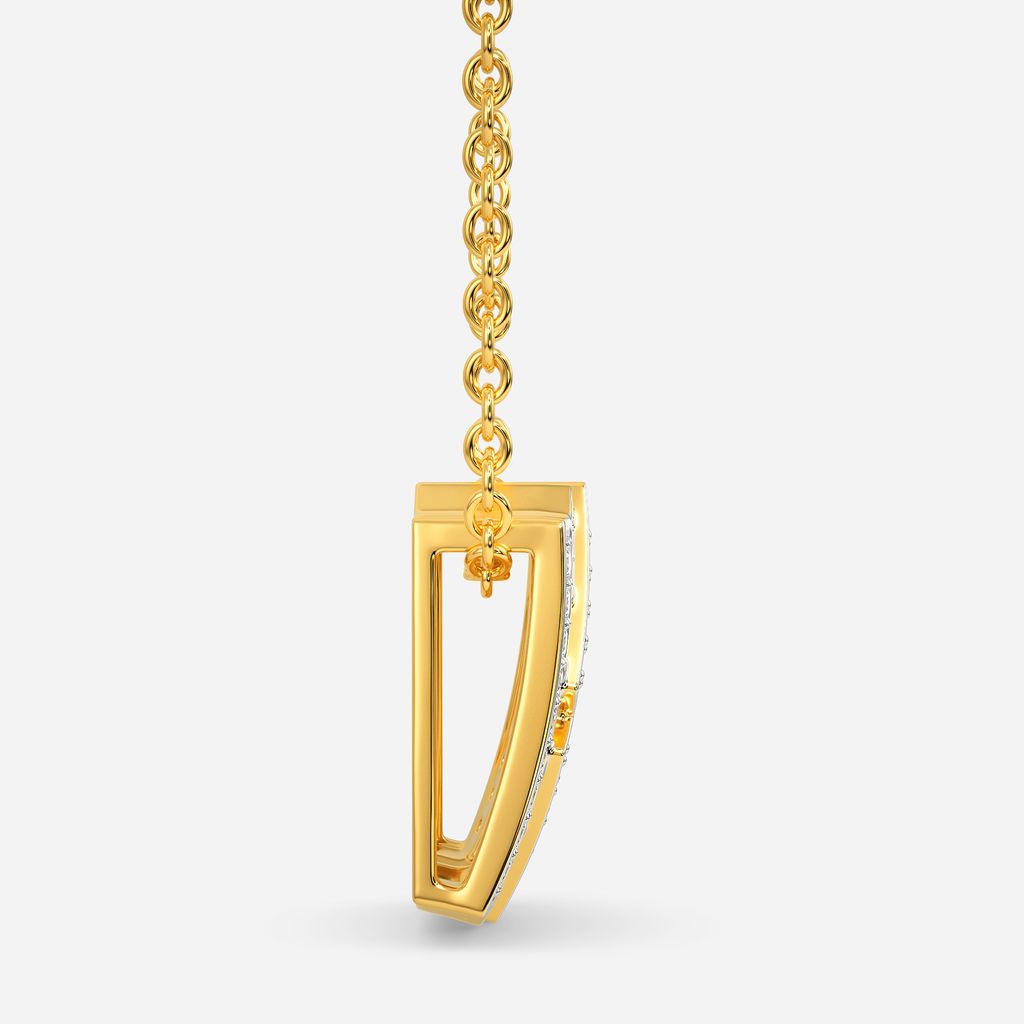Wingin Knit Diamond Pendants