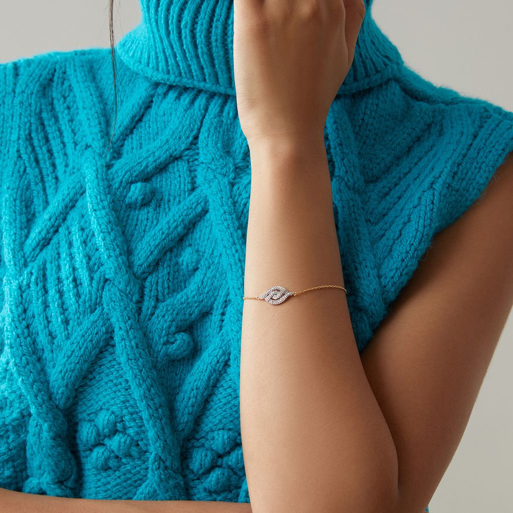 Knit Me Knot Diamond Bracelets