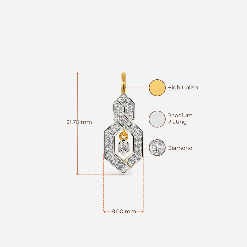 Winter Verve Diamond Earrings