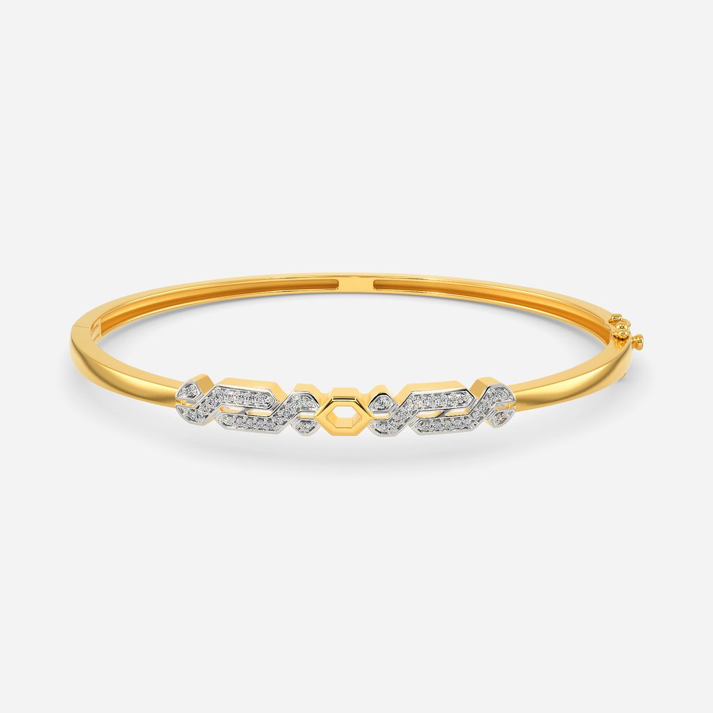 Winter Verve Diamond Bangles