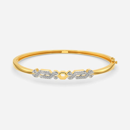 Winter Verve Diamond Bangles