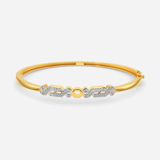 Winter Verve Diamond Bangles