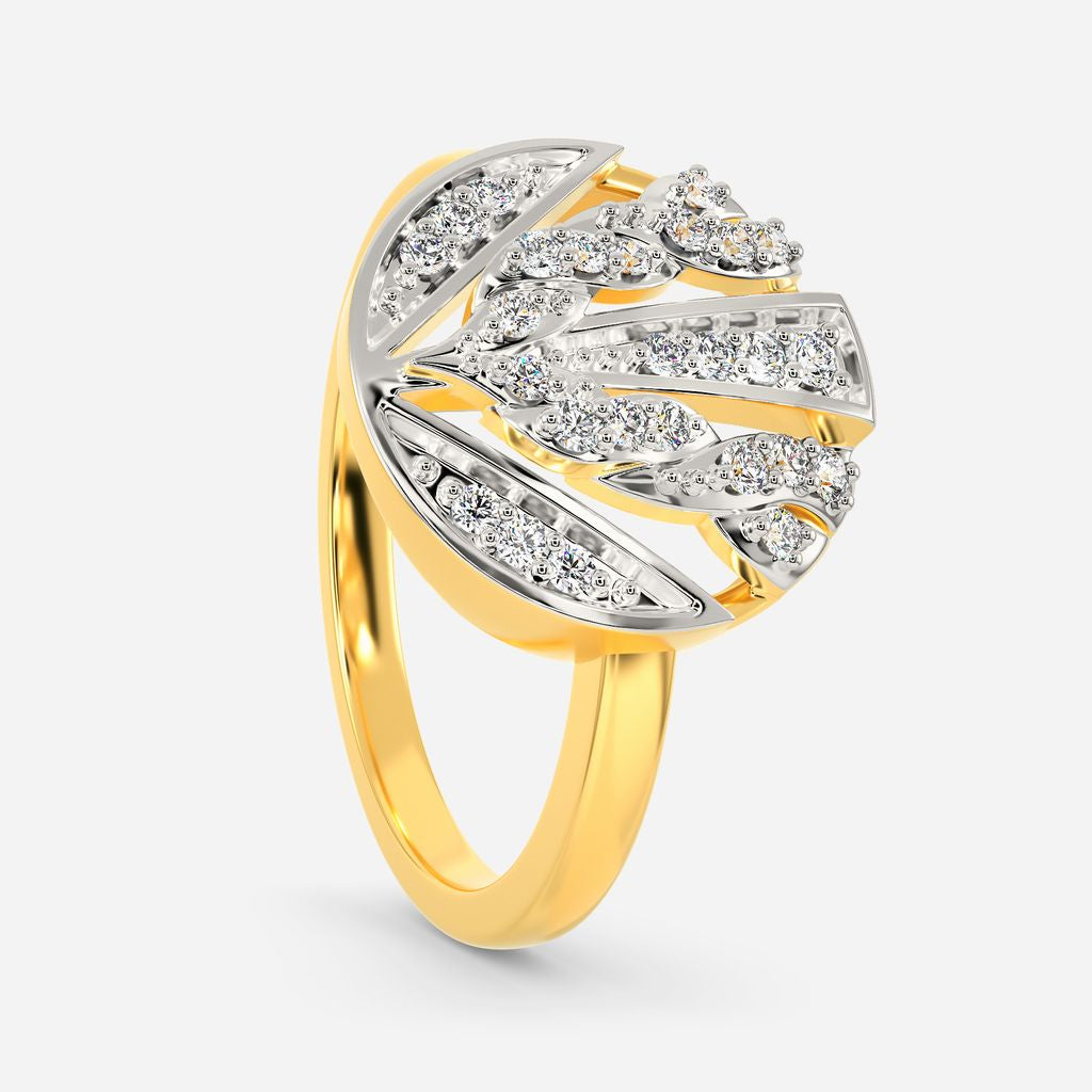 Knit My Story Diamond Rings
