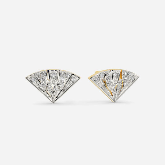 Knit My Story Diamond Earrings