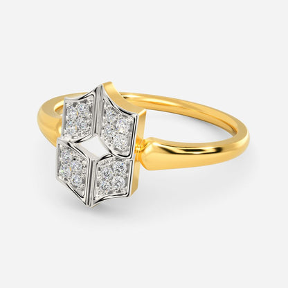 Knits All Over Diamond Rings