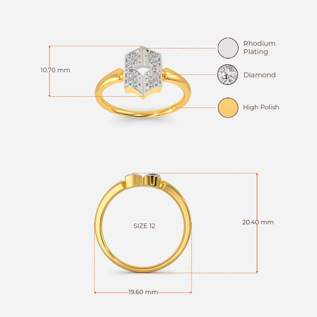 Knits All Over Diamond Rings