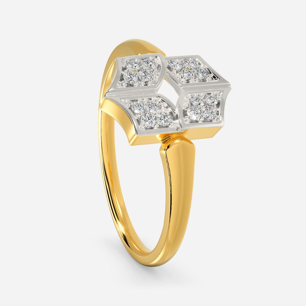 Knits All Over Diamond Rings