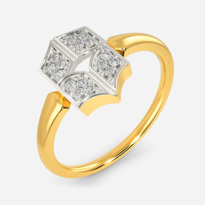 Knits All Over Diamond Rings