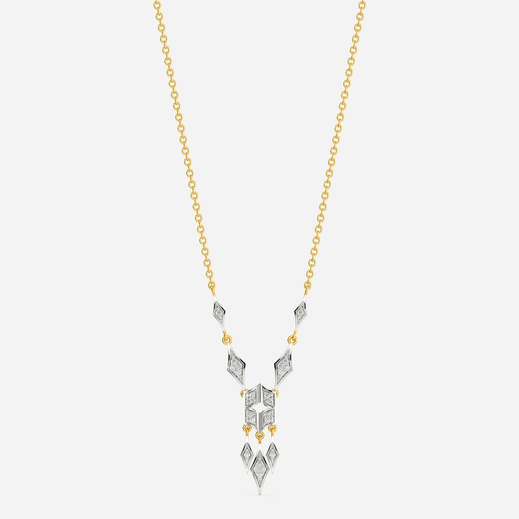 Knits All Over Diamond Necklaces