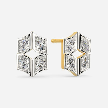 Knits All Over Diamond Earrings