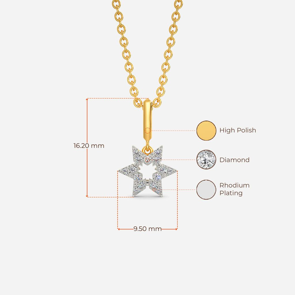 Logo Love Diamond Pendants