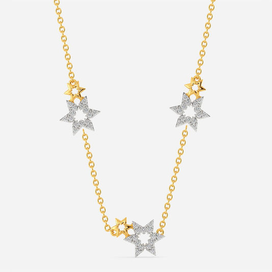 Symbolize the Chic Diamond Necklaces