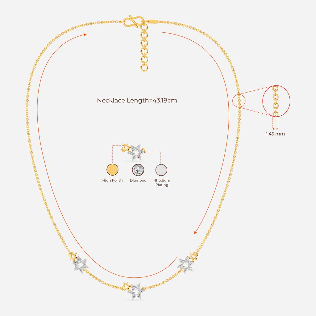 Symbolize the Chic Diamond Necklaces