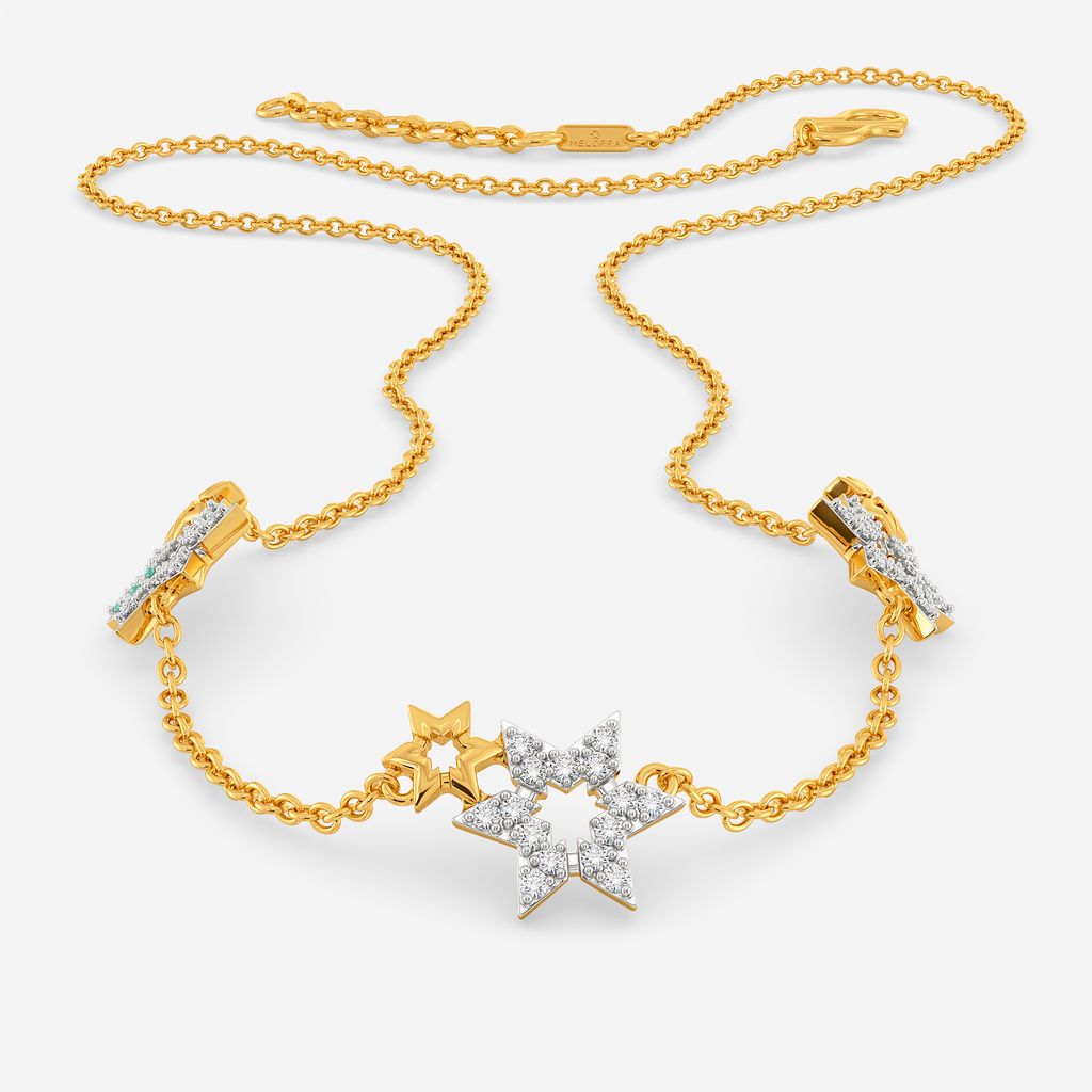 Symbolize the Chic Diamond Necklaces