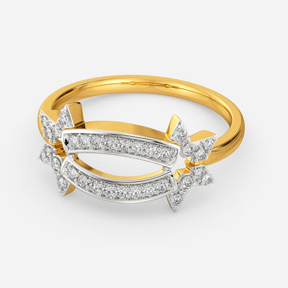 The Star Logo Diamond Rings