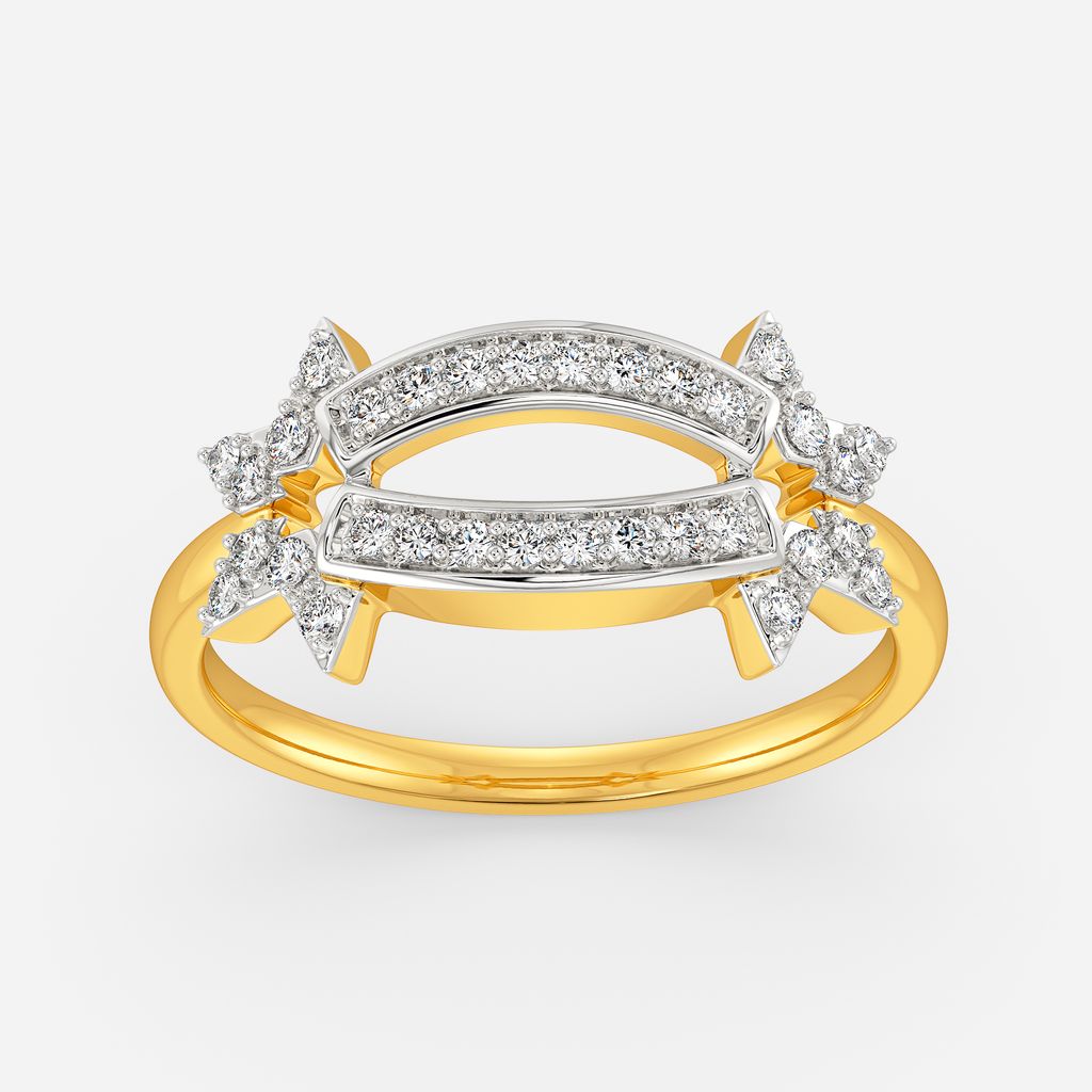 The Star Logo Diamond Rings