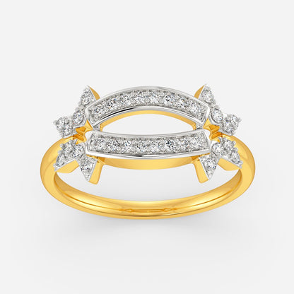 The Star Logo Diamond Rings